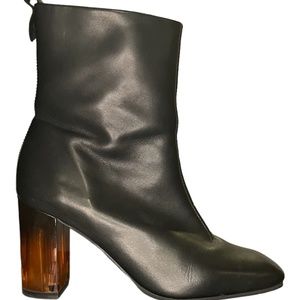 Kurt Geiger Stride 90 Black/Tortoise Bootie